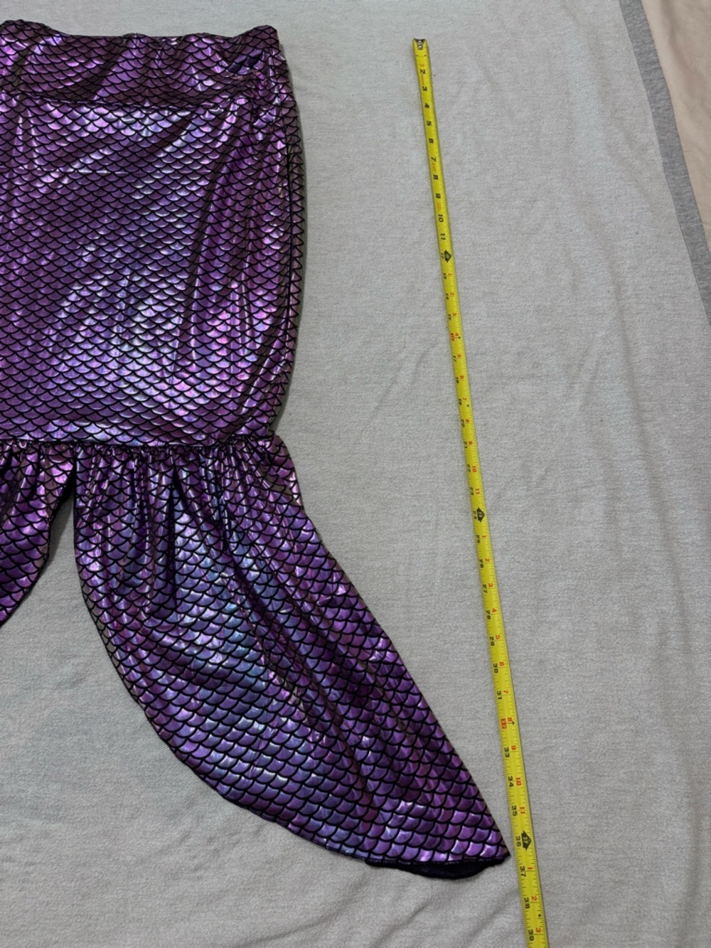 Purple Mermaid Tail Skirt for Women